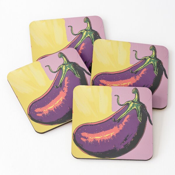 Item preview, Eggplant Pop Art 1 designed and sold by AstroRisq.