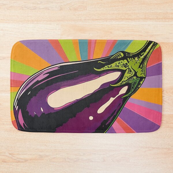 Item preview, Eggplant Pop Art 2 designed and sold by AstroRisq.