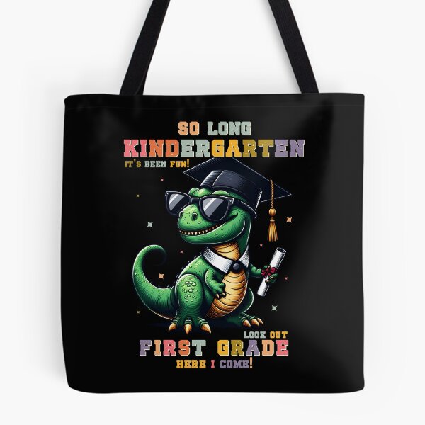 Item preview, So Long Kindergarten 1st Grade Dinosaur Graduation 24 retro designed and sold by MTRBSK11.