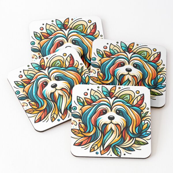 Item preview, Artistic dog face designed and sold by ManikRaja.