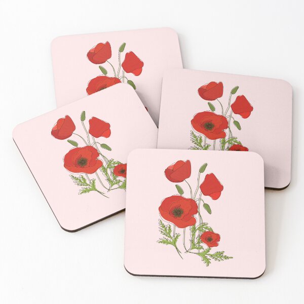 Item preview, Poppies bunch designed and sold by PeachyLitchi.