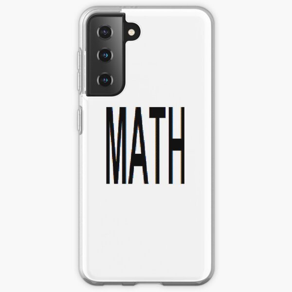 Math, Mathematics, Science, #Math, #Mathematics, #Science Samsung Galaxy Soft Case