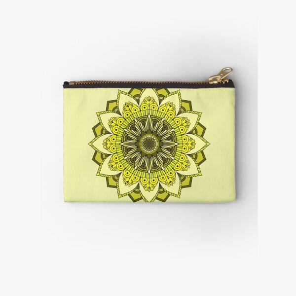 Artikelvorschau, Gelbes Mandala für das Solarplexus-Chakra-Zunaria-Muster entworfen und verkauft von SeranaMakes.