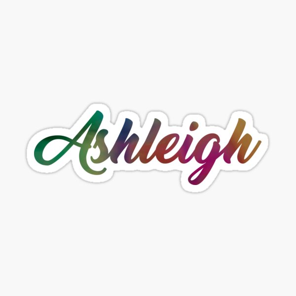 Ashleigh Sticker