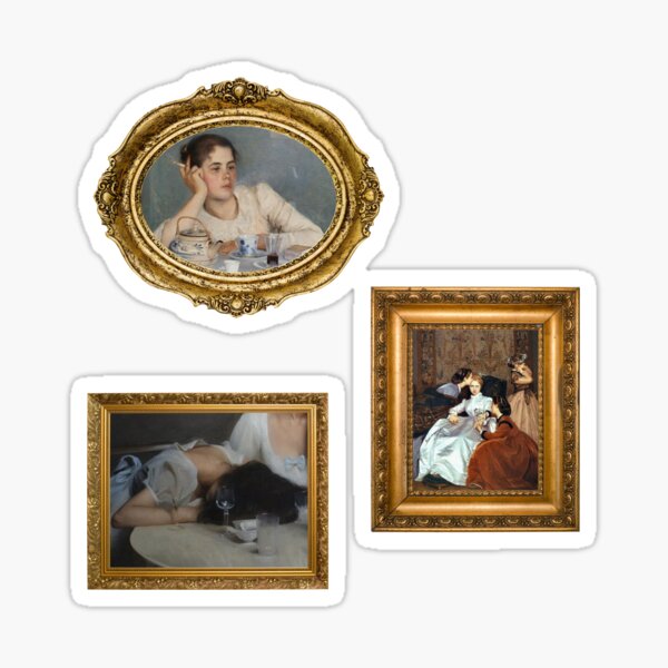Item preview, classic and vintage art - girlblogger designed and sold by wildeloves.