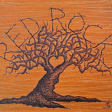 Artwork thumbnail, Red Rocks Love Tree by LoveTreeArt