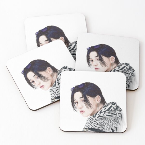 Item preview, Wooyoung (bouncy era) digital sketch (no bg) designed and sold by MintyLix.