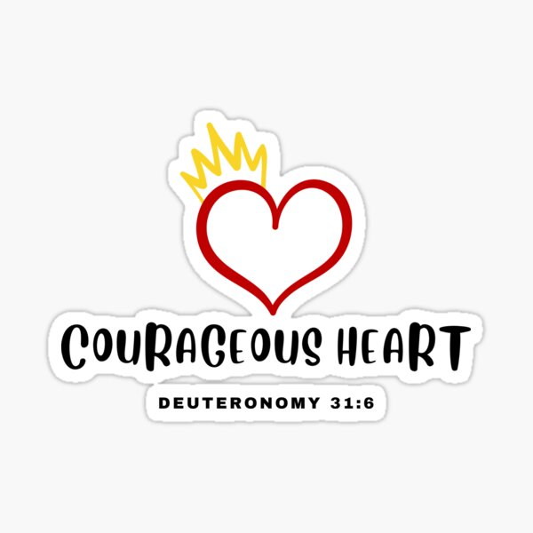Item preview, Courageous Heart designed and sold by Motv8byHim.