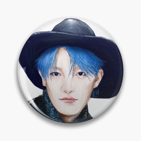 Item preview, Hongjoong (bouncy era) digital sketch (no bg) designed and sold by MintyLix.
