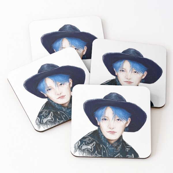 Item preview, Hongjoong (bouncy era) digital sketch (no bg) designed and sold by MintyLix.
