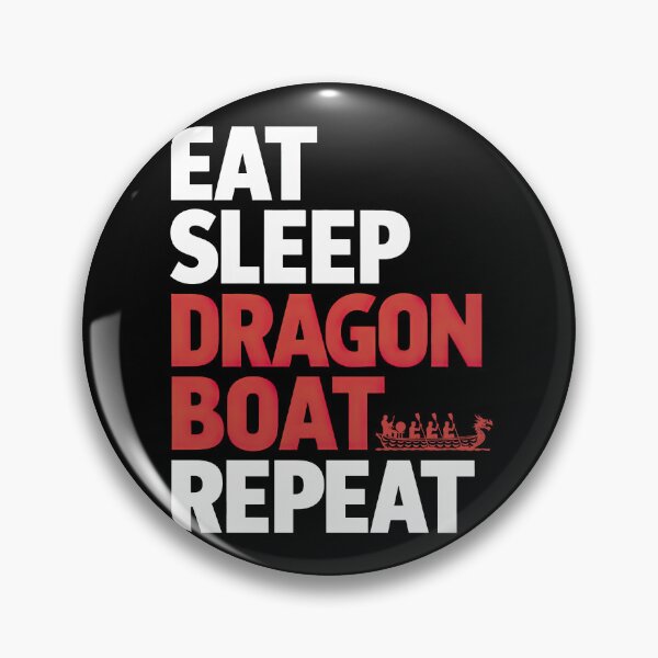Item preview, Eat Sleep Dragon Boat Repeat - Dragon Boat racing festival  designed and sold by MAPDDesigns.