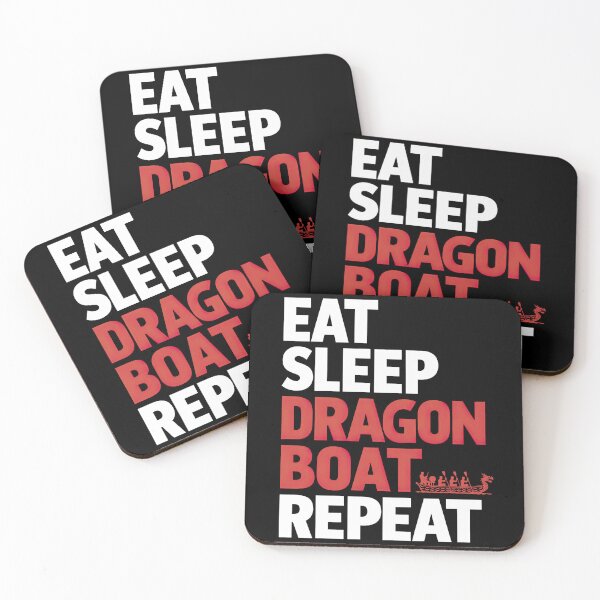 Item preview, Eat Sleep Dragon Boat Repeat - Dragon Boat racing festival  designed and sold by MAPDDesigns.