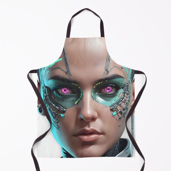 Item preview, Cyberpunk Female Portrait (Spring Theme) designed and sold by papi1998.