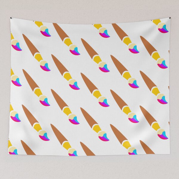 Item preview, Paintbrush Androgeny Pride Flag designed and sold by HarveyHandcraftsandDesigns.