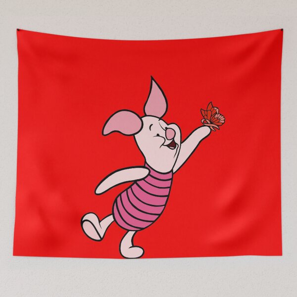 Item preview, Little Pig with Awareness Ribbon Butterfly (Red) designed and sold by CaitlynConnor.