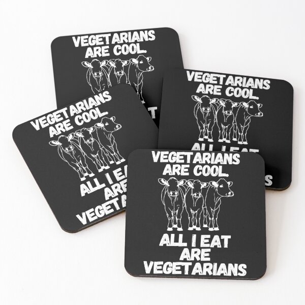 Item preview, Eat Vegetarians designed and sold by SleepingFoxy.
