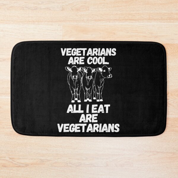 Item preview, Eat Vegetarians designed and sold by SleepingFoxy.