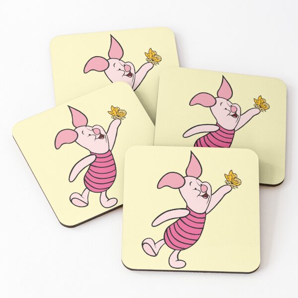 Item preview, Little Pig with Awareness Ribbon Butterfly (Yellow) designed and sold by CaitlynConnor.