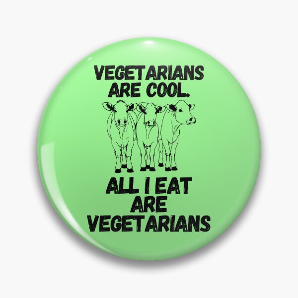 Item preview, Eat Vegetarians designed and sold by SleepingFoxy.