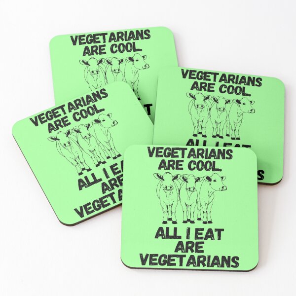 Item preview, Eat Vegetarians designed and sold by SleepingFoxy.