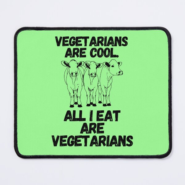 Item preview, Eat Vegetarians designed and sold by SleepingFoxy.