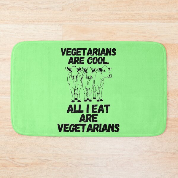 Item preview, Eat Vegetarians designed and sold by SleepingFoxy.