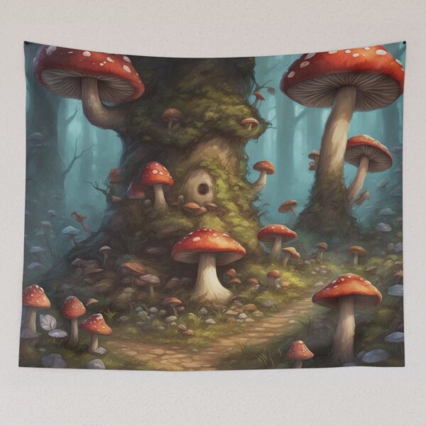 Item preview, Toadstool Forest designed and sold by Jeremy Crotty.