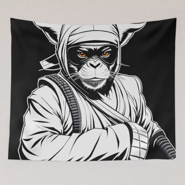 Item preview, Ninja macaco 3 designed and sold by glauco54.