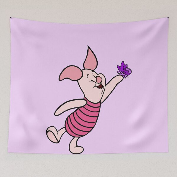 Item preview, Little Pig with Awareness Ribbon Butterfly (Purple) designed and sold by CaitlynConnor.