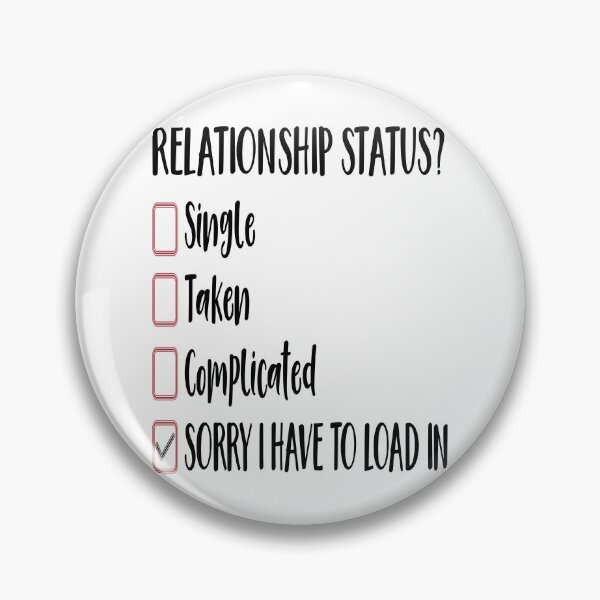 Item preview, RELATIONSHIP STATUS. BLACK DESIGN designed and sold by Rejiboustarts.