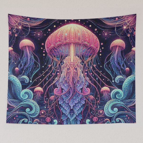 Item preview, Deep Sea Bioluminescent Jellyfish designed and sold by Illuministique.