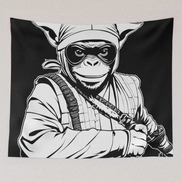 Item preview, Ninja macaco 4 designed and sold by glauco54.