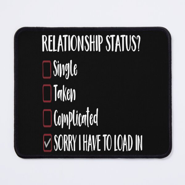 Item preview, RELATIONSHIP STATUS. WHITE DESIGN designed and sold by Rejiboustarts.