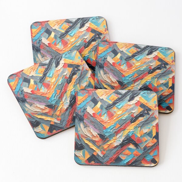 Item preview, Geometric Colorful Painting designed and sold by Nourch.