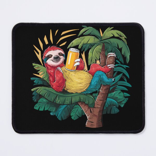 Item preview, Beer Drinking Sloth Shirt designed and sold by PeelZinc.