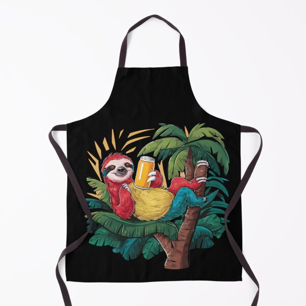 Item preview, Beer Drinking Sloth Shirt designed and sold by PeelZinc.