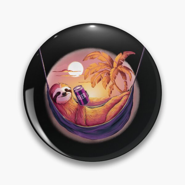 Item preview, Beer Drinking Sloth Shirt designed and sold by PeelZinc.