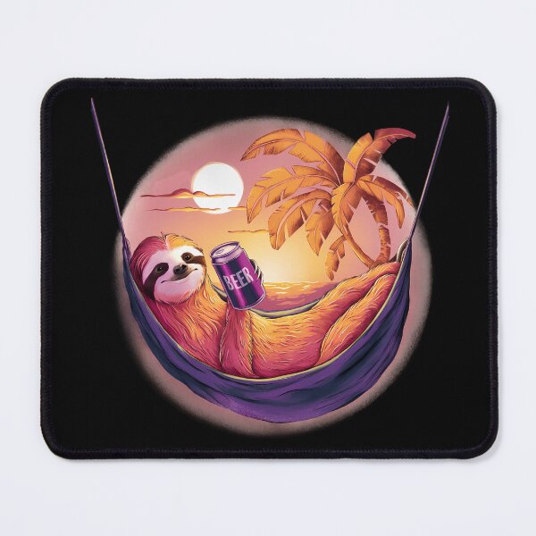 Item preview, Beer Drinking Sloth Shirt designed and sold by PeelZinc.