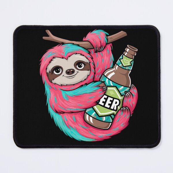 Item preview, Beer Drinking Sloth Shirt designed and sold by PeelZinc.