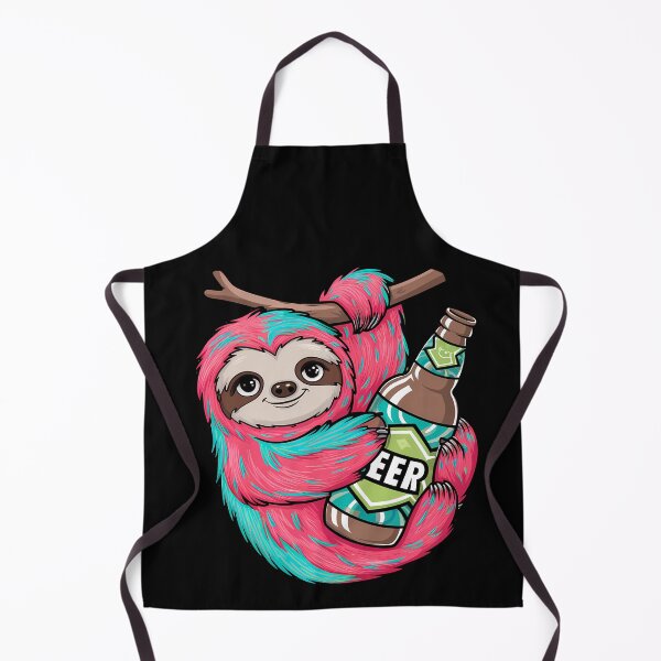 Item preview, Beer Drinking Sloth Shirt designed and sold by PeelZinc.