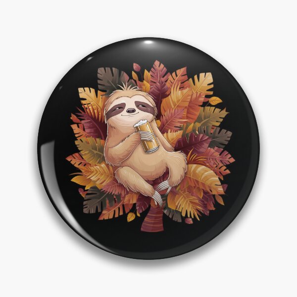 Item preview, Beer Drinking Sloth Shirt designed and sold by PeelZinc.
