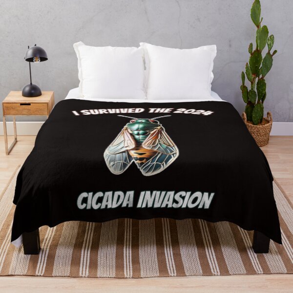 Item preview, I Survived the 2024 Cicada Invasion designed and sold by PanfurWare-LLC.