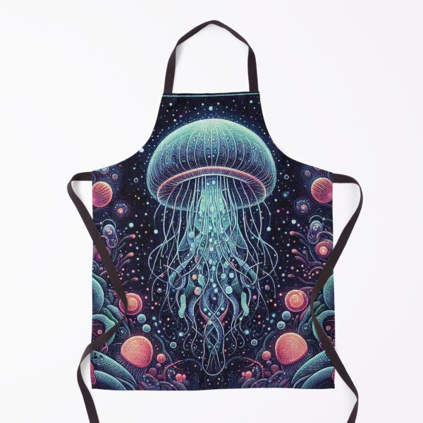 Item preview, Bioluminescent Jellyfish in the Deep sea designed and sold by Illuministique.
