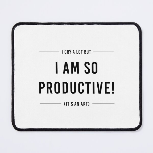 Item preview, TTPD - I Cry a Lot But I Am So Productive - black type designed and sold by SaraduJour.