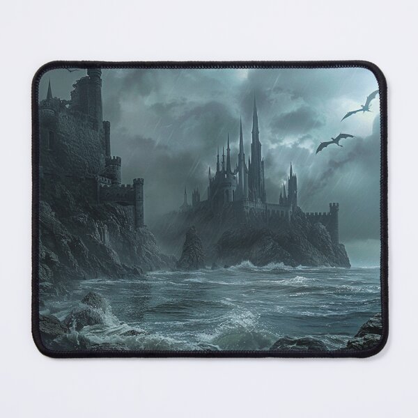 Item preview, Stormy Dragon Landscape: Dark Fantasy Scene designed and sold by Fantasy Masterpiece.