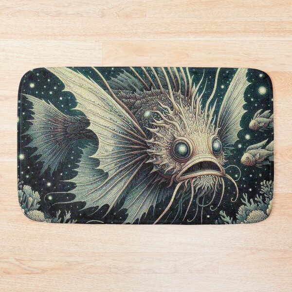 Item preview, beauty and haunting allure of deep-sea creatures designed and sold by Illuministique.