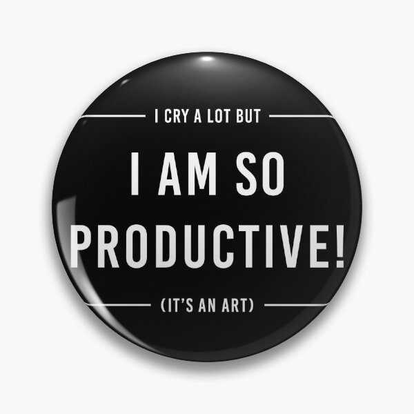 Item preview, TTPD - I Cry a Lot But I Am So Productive - white type designed and sold by SaraduJour.