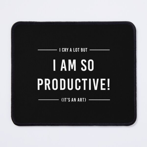 Item preview, TTPD - I Cry a Lot But I Am So Productive - white type designed and sold by SaraduJour.