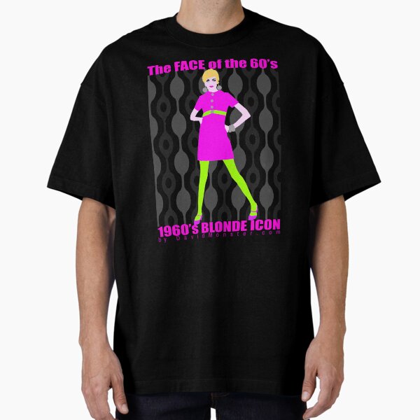 The Face of the 60's Silhouette Oversized T-Shirt