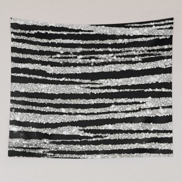 Item preview, Black and White Tiger Stripes designed and sold by Mark Cannon.